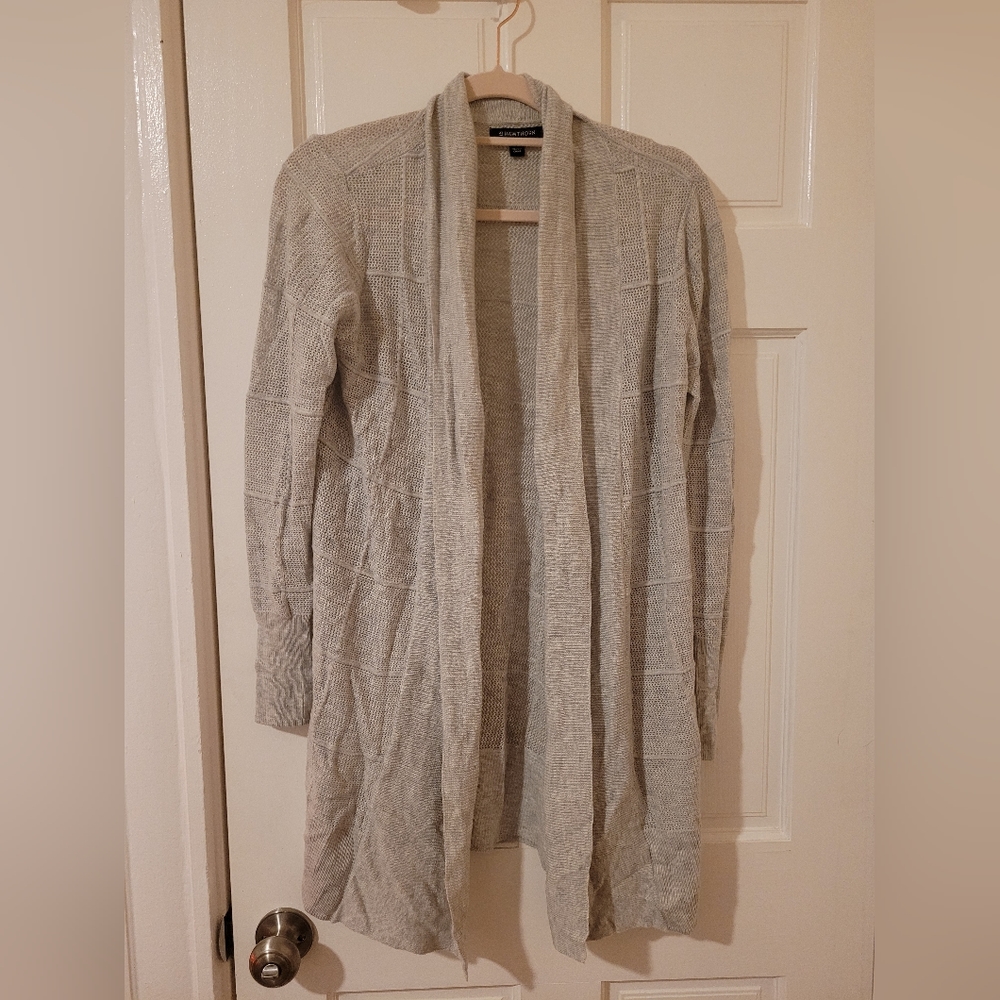 Geometic light cardigan